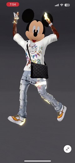 Mickey Dance with Drip Style: A Study in Movement