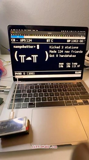 Pwnagotchi Handshakes in 60 Seconds