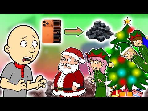 Classic Caillou Gets an iPhone 17 for Christmas/Goes wrong/Grounded (Christmas Special 2025)