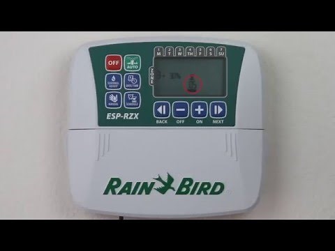 Guía: Programador de riego Rain Bird ESP-RZX - Tiempo de Irrigacion Manual