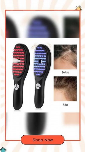 Electric Spray Massage Comb Multi-Mode LED Hair Growth System