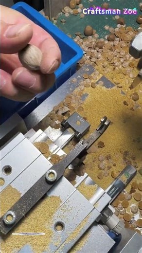 This Olive Pit Cutting Machine Perfectly Trims Both Ends in Seconds!