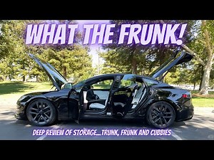 New Tesla Model S 2021 - Storage - Trunk, Frunk and Cubbies...Oh my!