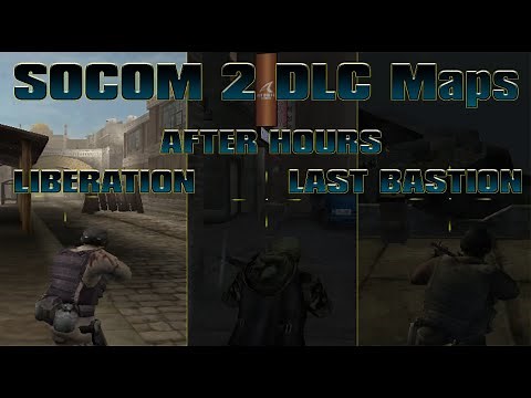 SOCOM 2 Online - Map Packs LIBERATION/AFTER HOURS/LAST BASTION Gameplay 1080p HD (2020)