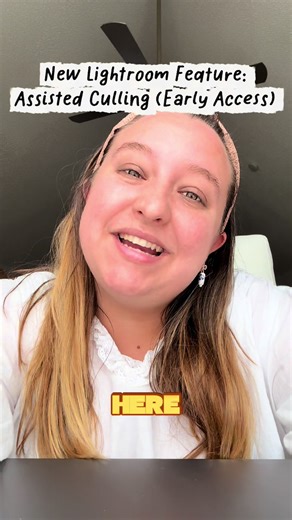 Photographers, have you tried @lightroom’s early access for Assisted Culling yet?! Do you love it? Hate it?! Save this video to rewatch later if it helped you! 📸 #lightroom #culling #photographerhack #editinghack #adobelightroom