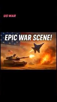 “Epic US Army War Scene | Tanks vs Jets vs Helicopters | Modern Battlefield Cinematic”