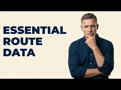 Which Data Points Are Critical for Delivery Route Planning?