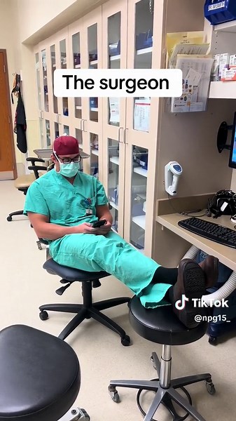 But whats new?🥹🥹 Dr. B in the house #fypppppppp #viral #scrubtech #surgicaltechnologist #surgeonsoftiktok #hospitaltiktoks #scrubtechlife