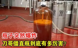 瓶子突然爆炸，狗狗被蹦的僵直，刀哥僵直瓶到底有多厉害？