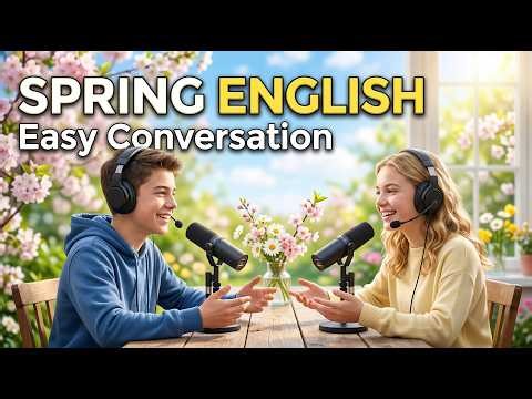 Spring Season in 3 Countries! 🌸 Easy English Conversation | Lima & James