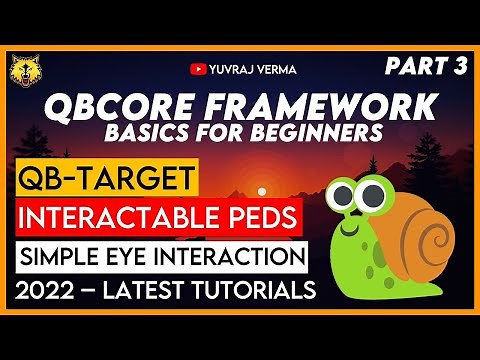 QBCore Framework - Add Target Ped | QB-Target - Interactable Ped | QBCore FiveM Tutorial 2022