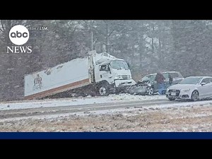 Dangerous winter storm bringing heavy snow and brutal cold