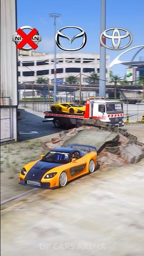 Toyota vs Mazda vs Nissan! Revuelto Is My Rival! 😎☠️ #supra #gtr #rx7 #lamborghini #automobile #car