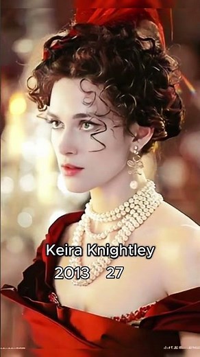 Keira Knightley · 1985-2025 · Time Portrait#evolution #actress #beauty