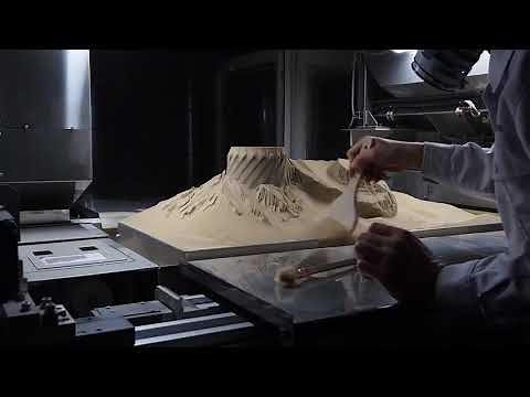 3Dプリンター 鋳造用シーメット社製砂型積層造形装置
