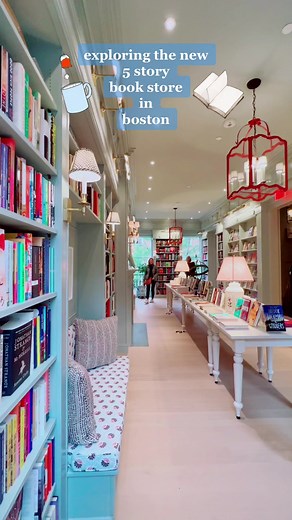 Exploring Beacon Hill's New 5-Story Bookstore in Boston