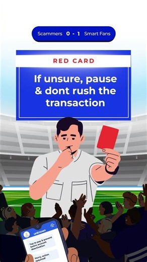 Scammers love an open goal, don’t give them one!⚽️🥅