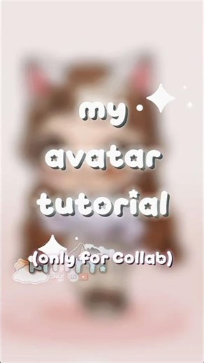 My avatar tutorialᯓᡣ𐭩 don't steal only for Collab⋆˚꩜｡ #avatarworld #aesthetic #kittyavatar