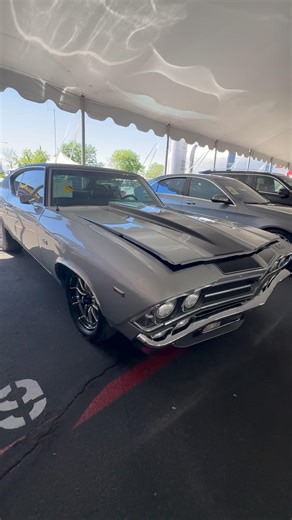 Iconic 69’ chevelle! #gm #custom #classic #restored #mecumauctions #chevy #carculture #iconic