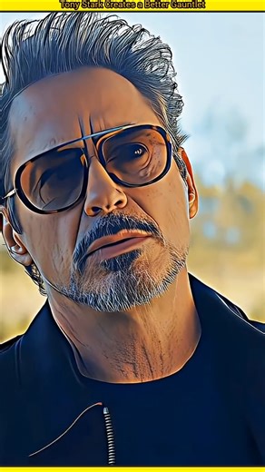 Tony Stark Creates a Better Gauntlet🔥 #shorts