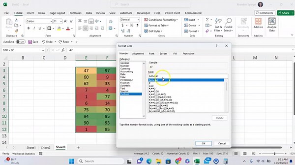 Formatting Trick to Make Numbers Transparent in Microsoft Excel! Conditional Formatting #msexcel