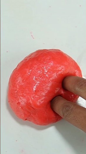 Colgate Toothpaste Slime ASMR ✨ Smooth & Stretchy DIY Slime #shorts
