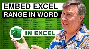 Excel to Word Dynamic Paste – Auto-Update Your Data