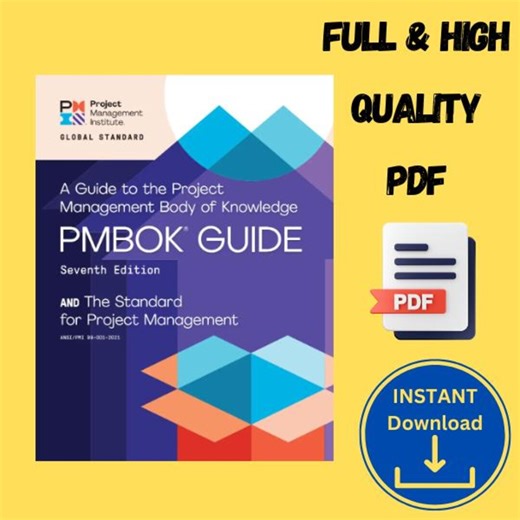A Guide to the Project Management Body of Knowledge (PMBOK Guide)–seventh Edition | INSTANT Download - Etsy