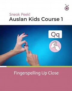 Take a look at this sneak peek from our Auslan Kids Course 1 Program: Fingerspelling Up Close Join the waitlist for our Auslan Kids Course 1 program. An adventure awaits you! https://sign.lisamillsonline.com/auslan-online-made-easy-course-1-for-kids-squeeze-page-waitlist/ | Auslan Online