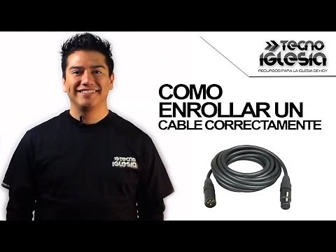 How to coil a cable correctly - Tecnoiglesia Video Tips