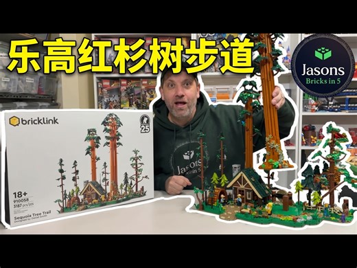 【熟肉】红杉树步道：乐高套装910058评测 - Jason’s Bricks in 5