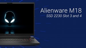 如何更換 Alienware m18 上的 SSD 2230 插槽 3 和 4