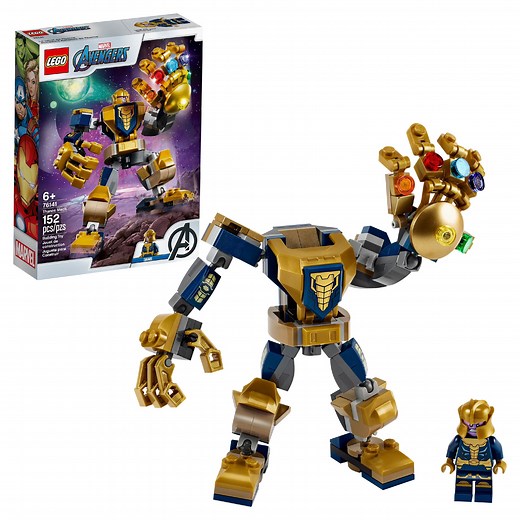 LEGO Super Heroes Avengers Thanos Mech Building Set, Ages 6 , 152 Pieces
