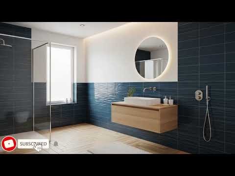 Bathroom Tile Designs | Stylish Floor & Wall Contrast Ideas| Beautiful