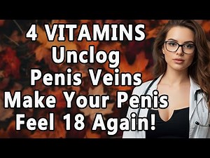 Urologist: These 4 VITAMINS Improve Circulation And Intimacy After 60 | Advice For Elderly