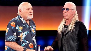 #DeeSnider and #TerryBradshaw lock horns! Name something a doctor asks you to do that sounds kind of sexy. 😈😈😈 #CelebrityFamilyFeud #SteveHarvey | Family Feud
