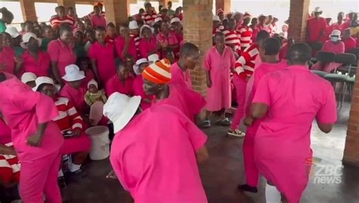 Early Christmas festivities are underway at Chikurubi Prison, where female inmates are enjoying the celebrations ahead of the arrival of the ZANU PF Women’s League National Executive, which is visiting the facility with Christmas donations. | ZBC News Online