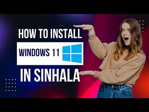 How to Install Windows 11 – Complete Step-by-Step Guide (2025) in Sinhala | වින්ඩොස් 11
