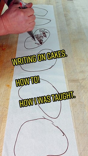 #howto #cake #writing #cakewriting