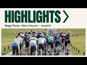 Epic Stage 3 Triumph! 2025 Lloyds Tour of Britain Men Highlights