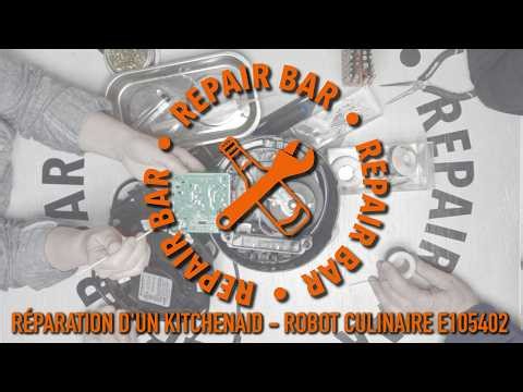 REPAIR BAR - Robot Culinaire KitchenAid E105402 #diy #repair #repaircafe #hack