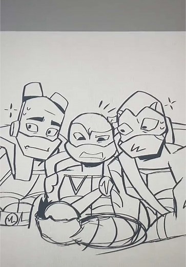 headcanon that casey jr was an UGLYYY baby 😪 #rottmnt #fyp #teenagemutantninjaturtles #riseoftheteenagemutantninjaturtles #tmnt #xybca #art #viral