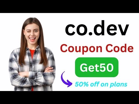 Co.dev Coupon Code | Get50 | 50% Discount On Plans.