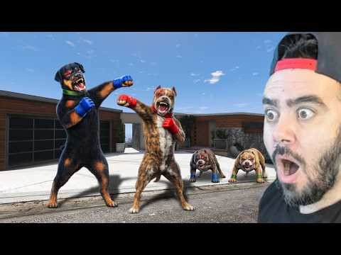 FRANKLIN FOUND ALL THE HOMELESS DOGS - GTA 5 MODS