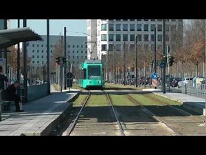 Straßenbahn Frankfurt (Main) - Linie 17 inkl. O-Wagen XXL (2012) (HD)