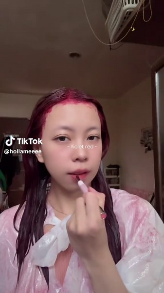 Violet red ala pinterest #haircolor #redhair #catrambutsendiri #xyzbca