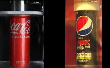 Physicists have now uncovered the hidden math behind these satisfying can-crushing videos.To catch what the naked eye misses, the team compressed liquid-filled aluminum beverage cans in a laboratory press, filming the carnage at 25 frames per second.The researchers found that the material behavior of the aluminum can itself drives the orderly collapse. As the metal bends outward into a ridge, it briefly softens, becoming easier to deform.But before that ridge can grow too deep, the material rest
