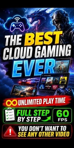 The Best Cloud Gaming App Ever 😱 |