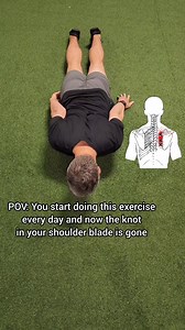 485K views · 2.4K reactions | ⁉️ Knot in your Shoulder Blade? ✅ Try this out!  Perform slowly and under control, for 5-10 reps, and perform 2-3 sets  Hope this helps you out! . . . #rhomboid #rhomboids #rhomboidstretch #rhomboidpain #scapula #scapularpain #scapularstability | Dr. Caleb Burgess DPT, OCS, CSCS | Facebook