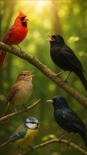 🎧 Relaxing Bird Sounds – For Deep Sleep, Study, and Focus | No Music, Just Nature